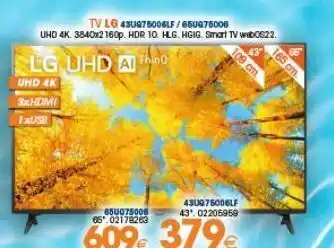 Master Cadena Smart tv lg oferta