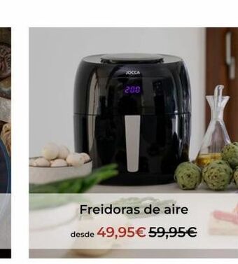 Culinarium Jocca 200 freidoras de aire desde 49,95€ 59,95€ oferta
