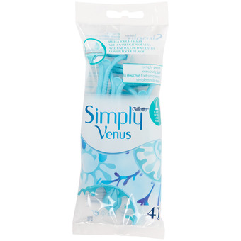 Action Cuchillas de afeitar gillette simply venus oferta