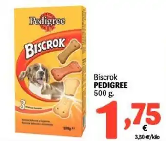 Alimerka Pedigree Biscrok 500g oferta