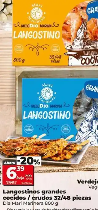 Dia Langostinos dia oferta