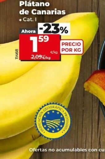Dia Plátanos de canarias oferta