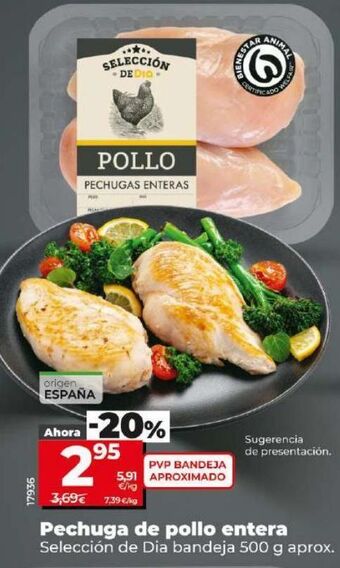 Dia Pechuga de pollo dia oferta