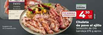 Dia Chuletas de pavo oferta