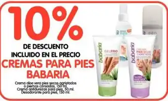 Alimerka Babaria Cremas para Pies oferta