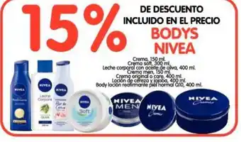 Alimerka Nivea Bodys oferta