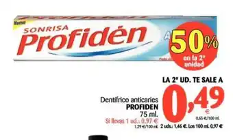 Alimerka Profiden Dentífrico anticaries 75ml oferta