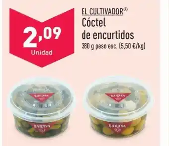ALDI EL CULTIVADOR Cóctel de encurtidos oferta
