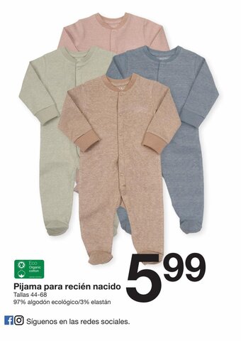 Zeeman Pijama para recién nacido oferta