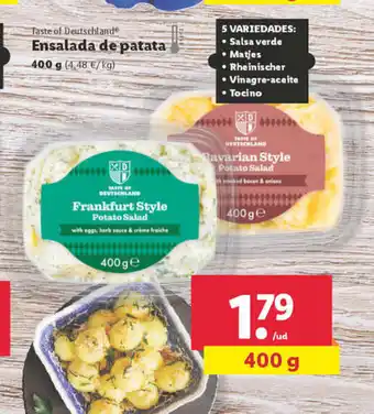 Lidl Ensalada de patata oferta
