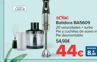 Carrefour Batidora ba5609 solac oferta