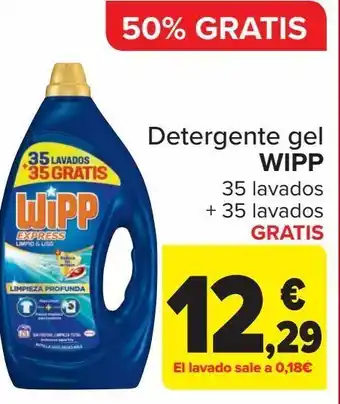 Carrefour Detergente del wipp oferta