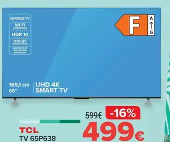 Carrefour Tv 65p638 tcl oferta