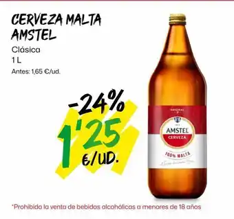 AhorraMas Cerveza amstel oferta