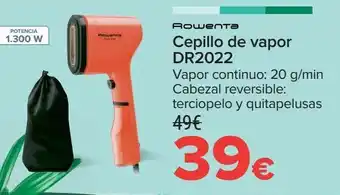 Carrefour Cepillo de vapor dr2022 rowenta oferta