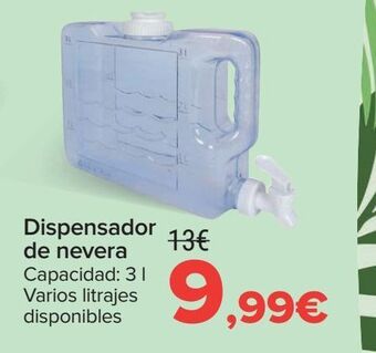 Carrefour Dispensador de nevera oferta
