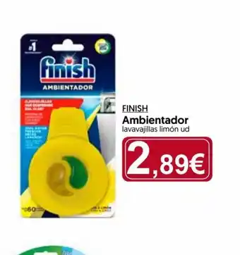Hiper Usera FINISH Ambientador lavavajillas limón ud oferta