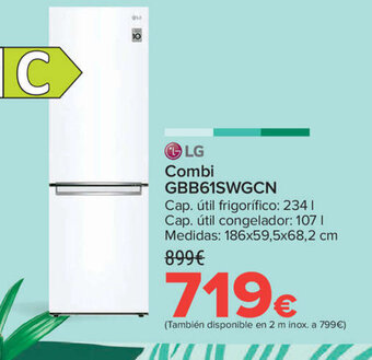 Carrefour LG Combi GBB61SWGCN oferta