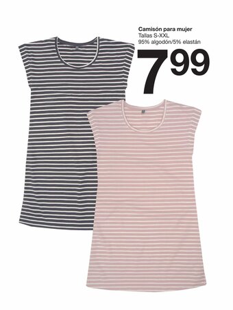 Zeeman Camisón para mujer oferta