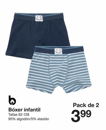 Zeeman Bóxer infantil oferta