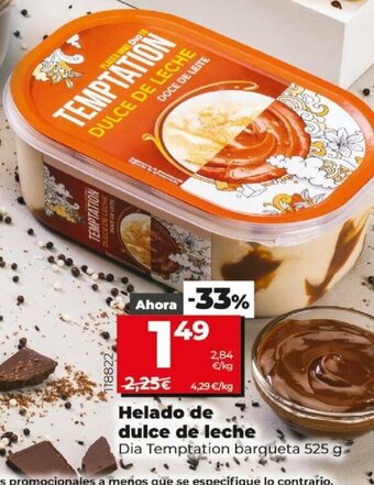 Dia Helado de dulce de leche oferta