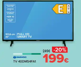 Carrefour TV 40DM54FA1 oferta