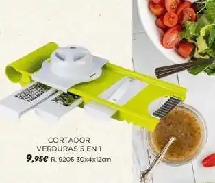 Espaço Casa Cortador verduras 5 en 1 9,95€ r. 9205 30x4x12cm oferta
