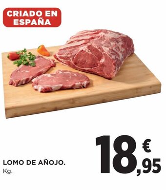 Hipercor LOMO DE AÑOJO. Kg. oferta