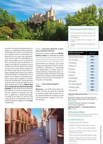 Viajes Eroski Serie de monumentos excepcionales por su belleza y su significado histórico ejemplar. comenzaremos la visita en el acueducto, oferta