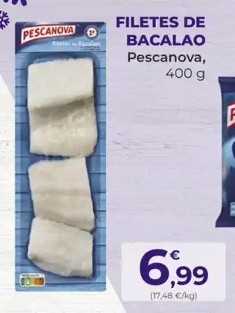 SPAR FILETES DE BACALAO Pescanova, 400 g oferta