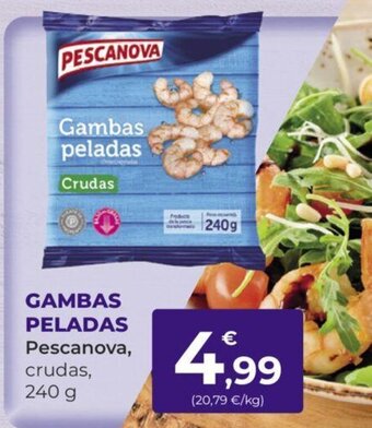 SPAR GAMBAS PELADAS Pescanova, crudas, 240 g oferta