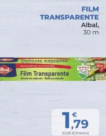 SPAR FILM TRANSPARENTE Albal, 30m oferta
