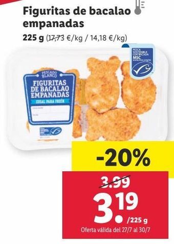 Lidl Bacalao oferta