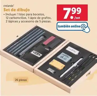 Lidl Dibujo técnico crelando oferta