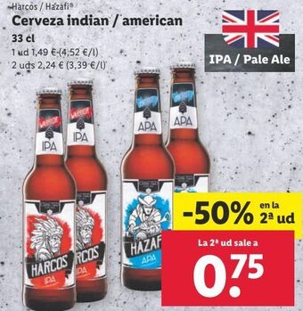 Lidl Cerveza oferta