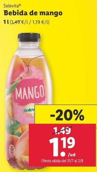 Lidl Zumo solevita oferta