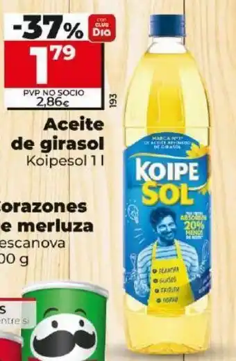 Dia Aceite de girasol koipesol oferta