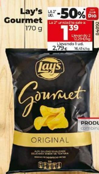 Dia Patatas fritas lay's oferta