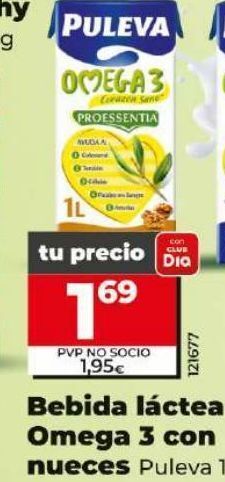 Dia Bebida láctea anticolesterol puleva oferta
