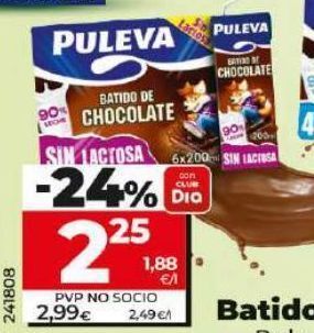 Dia Batido de chocolate puleva oferta