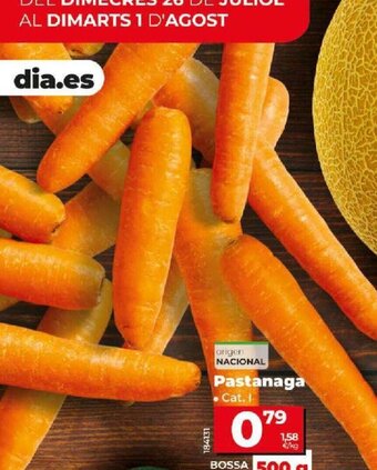Dia Pastanaga oferta