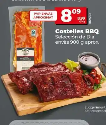 Dia Costelles BBQ Selección de Dia envàs 900 g aprox oferta