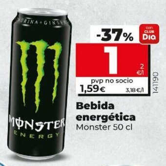 Dia Bebida energética Monster 50 cl oferta
