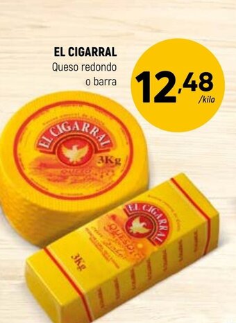 Coviran EL CIGARRAL Queso redondo o barra oferta