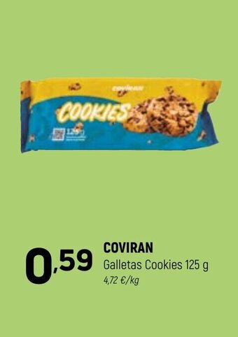 Coviran COVIRAN Galletas Cookies 125 g oferta