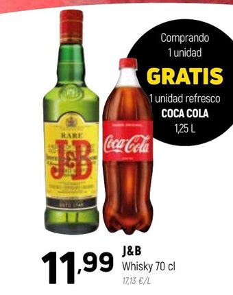 Coviran J&B Whisky 70 cl oferta
