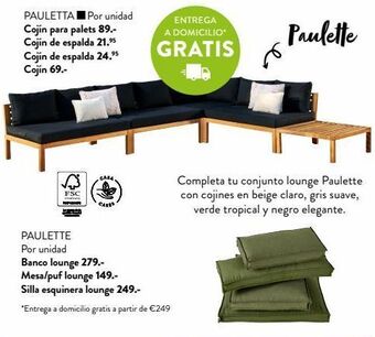 Casa Cojines oferta