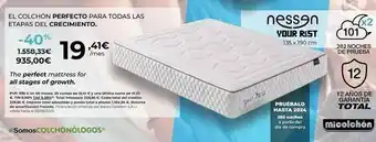 Mi Colchón Colchones oferta