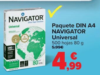 Carrefour Paquete din a4 navigator universal oferta