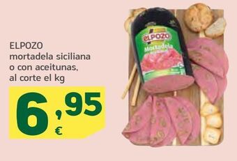 HiperDino Mortadela elpozo oferta